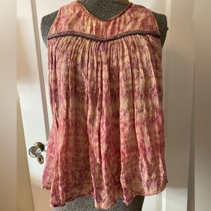 Sleeveless Holding Horses Mottled Dye Tunic from Anthropologie.